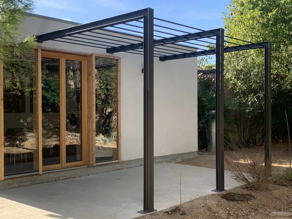 Pergolas sur mesure - Traboucayre métallier Rivesaltes